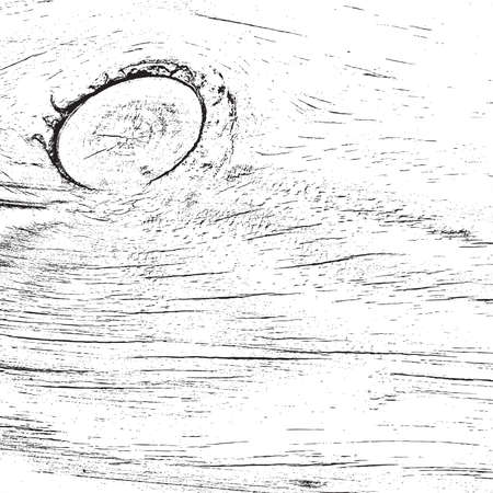 Distress overlay wooden grainy texture for your design.のイラスト素材