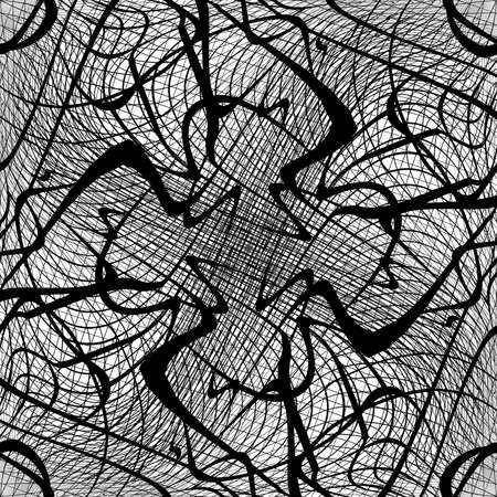 Wave Stripe Grid  backdrop - simple texture design.のイラスト素材