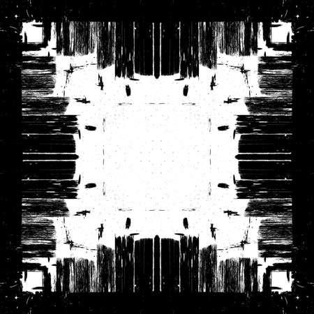 Distressed Seamless Pattern Texture. Abstract Endless vintage grunge artistic template. EPS10 vector.のイラスト素材