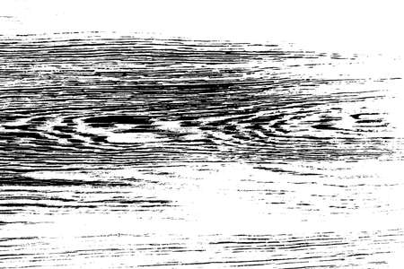 Distressed grainy wood overlay texture. Grunge wooden planks messy background. Dirty rustic empty cover template. Rural fence wall backdrop. Weathered aging design element. EPS10 vector.のイラスト素材