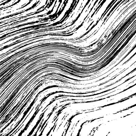 Empty distressed wooden fiber background. Striped Grunge Overlay Vector Texture For Your Design. EPS10 vector.のイラスト素材