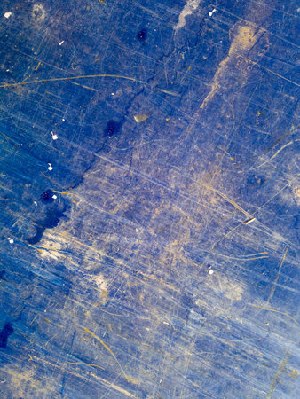 Distressed peeled paint texture. Grunge brushed aged background.