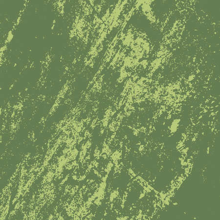 Empty vintage grunge color square background, Distress green retro aged texture for your design. EPS10 vector illustration.のイラスト素材