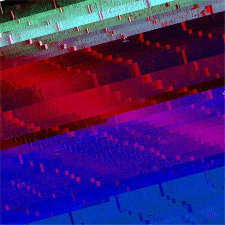 Abstract fantastic glitched background, vector geometric pattern. EPS10 vector.