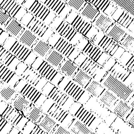 Distress Grainy Texture. Parchment grunge backdrop. Paper overlay background. Empty Weathered Element. EPS10 vector.のイラスト素材