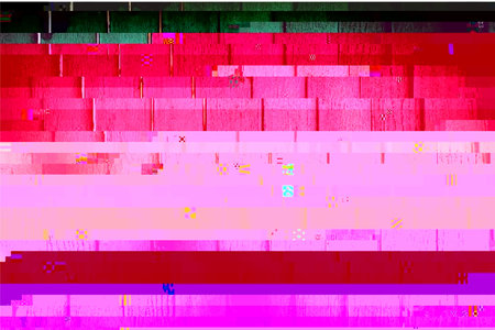 Abstract fantastic glitched background, vector geometric pattern. EPS10 vector.