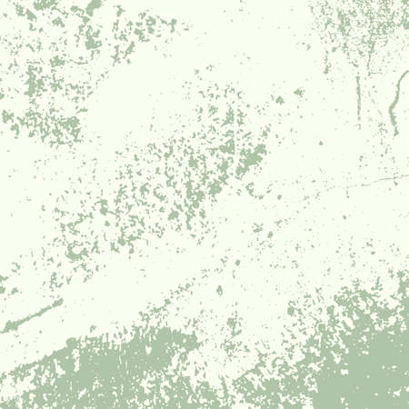 Distress green retro aged texture for your design. Empty vintage grunge color square background, EPS10 vector illustration.のイラスト素材