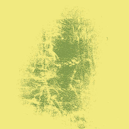 Distress green retro aged texture for your design. Empty vintage grunge color square background, EPS10 vector illustration.のイラスト素材