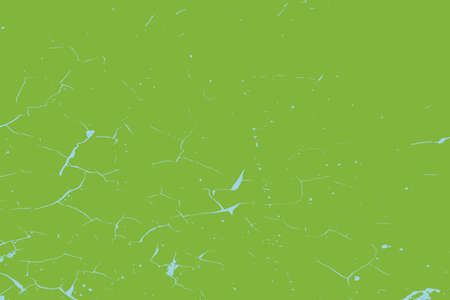 Distress green background. Grunge dirty texture. Damaged painted color painted wall. Creative peeled design template. EPS10 vectorのイラスト素材