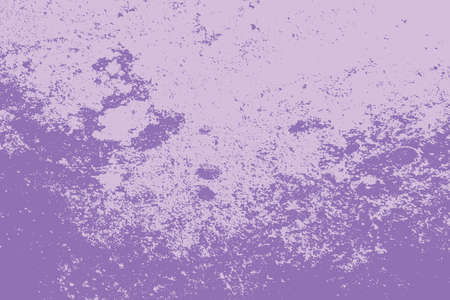 Grunge Color Lilac Background. Distress Dirty AdingTexture. Empty Design Retro Template. EPS10 vectorのイラスト素材