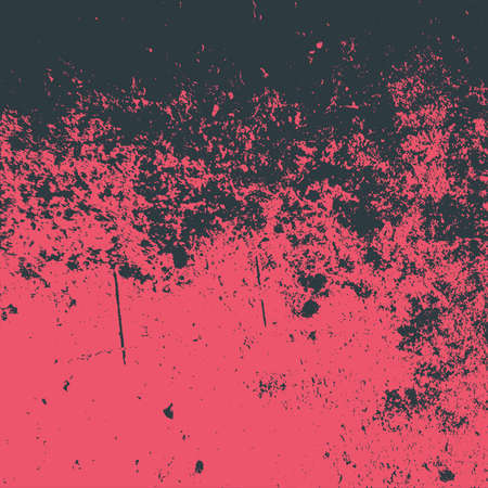 Grunge Red Square Texture For your Design. Empty expressive Distressed Background. EPs10 vectorのイラスト素材