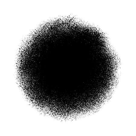 Distress Circular Textures set for your design. Grunge circle grainy used urban background. EPS10 vectorのイラスト素材