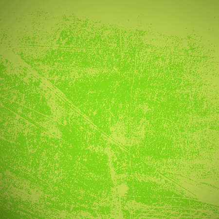 Empty vintage grunge color square background, Distress green retro aged texture for your design. EPS10 vector illustrationのイラスト素材