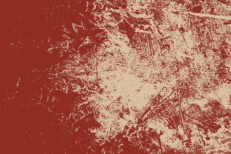 Grunge Red Texture For your Design. Empty expressive Distressed Background. EPs10 vector.
