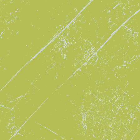 Dirty rustic rough empty cover template. Distressed spray green grainy back texture. Grunge dust messy background. Aged splatter crumb wall backdrop. Weathered aging design element. EPS10 vectorのイラスト素材