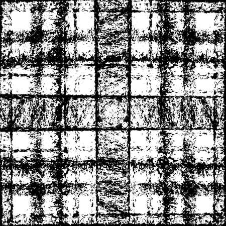 Distress urban used texture. Grunge rough dirty background. Brushed black paint cover. Overlay aged grainy messy template. Renovate wall scratched backdrop. Empty aging design element. EPS10 vector.のイラスト素材