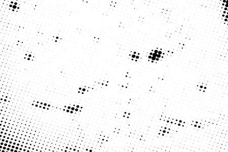 Halftone Distressed Overlay Texture for your design. EPS10 vector.のイラスト素材