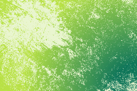 Distress green background. Grunge dirty texture. Damaged painted color painted wall. Creative peeled...