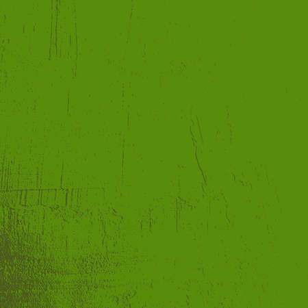 Dirty rustic rough empty cover template. Distressed spray green grainy back texture. Grunge dust messy background. Aged splatter crumb wall backdrop. Weathered aging design element. EPS10 vectorのイラスト素材