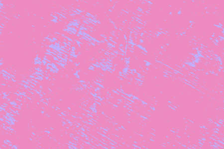 Distressed spray grainy violet texture. Grunge dust messy background. Dirty powder rough empty cover template. Aged splatter crumb wall backdrop.のイラスト素材