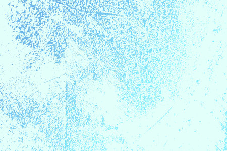Distress blue urban used texture. Brushed paint cover. Empty aging design element. Grunge rough...