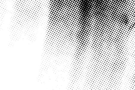 Distress grunge halftone overlay texture. Dirty noise aging design template. Pop art artistic...