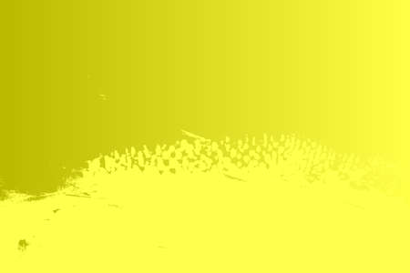 Empty grunge yellow color background. Distressed Orange Color Patina Texture with peeled paint and scratches.のイラスト素材