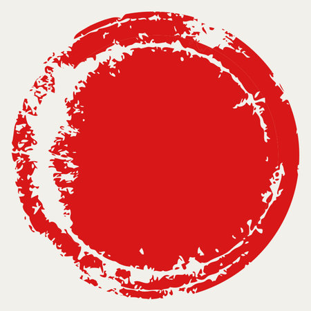 Distressed Circle Stamp Vector Black Color Overlay Textures. Thin And Bold Grunge distress Template background For your design.のイラスト素材