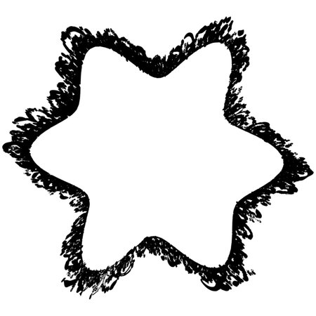 Distressed Bold postal Stamp Decorative stain background. Urban Black grunge overlay blot circular blur texture collection.のイラスト素材