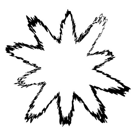 Distressed Bold postal Stamp Decorative stain  background. Urban Black grunge overlay blot circular blur texture collection.のイラスト素材