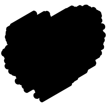 Grunge Heart Valentine Background.のイラスト素材