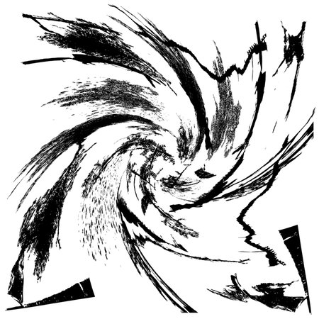 Distress Overlay Drip Dirty Paint Texture For Your Design.のイラスト素材