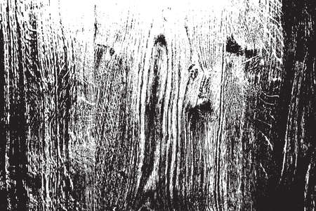 Wooden board grainy overlay texture. Timber used grunge background. Weathered rustic rural cover. Empty aged template. Lumber Element for aging any of your image.  vector.のイラスト素材