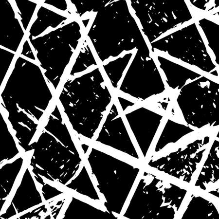 Distress thread used texture. Grunge rough dirty background. Shabby black cotton cover. Overlay aged granny messy template. Cloth linen sack backdrop. Empty aging design element.  vector.のイラスト素材