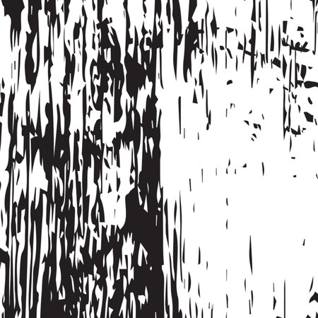 Distress urban used texture. Grunge rough dirty background. Brushed black paint cover. Overlay aged grainy messy template. Renovate wall grimy backdrop. Empty aging design element. EPS10 vector.のイラスト素材