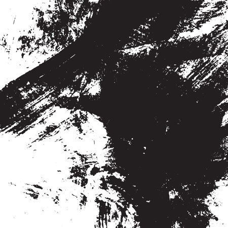 Distress Grainy Black Overlay Textureのイラスト素材