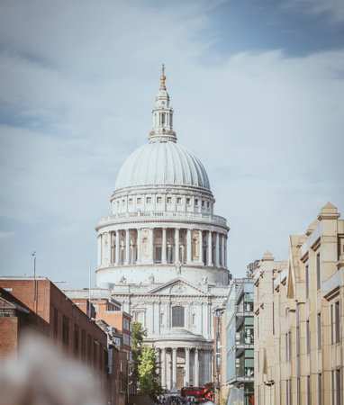 St Paul's Cathedral by day in London city