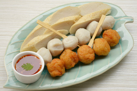 shrimp ballの写真素材