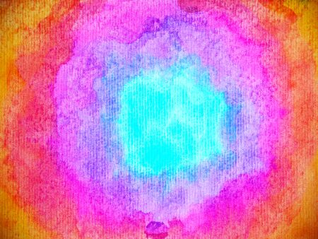 abstract sky power spiral art watercolor painting illustration hand drawn design backgroundの写真素材