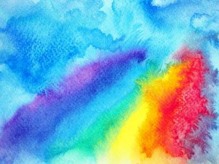 lgbtq flag pride love rainbow color abstract mind spiritual soul energy holistic background watercolor painting art healing therapy imagine inspiring chakra colorful positive power illustrationの写真素材