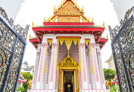 Entrance to the templeの写真素材