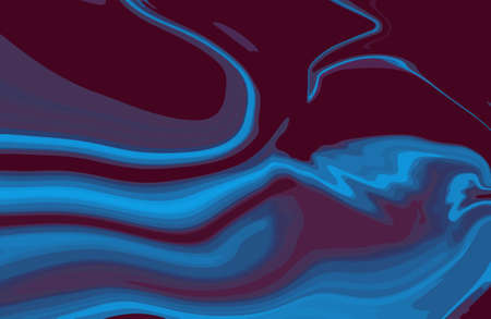 Abstract duotone liquid marble texture background. Trendy Agate Marbling wallpaper design with natural luxury style swirls of marbleのイラスト素材