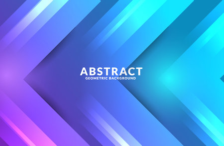 Abstract geometric background with modern gradient color