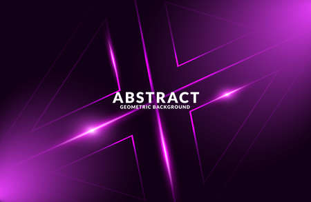 Dark purple Realistic abstract Geometric backgroundのイラスト素材