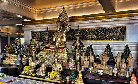 Temple in Bangkokの素材