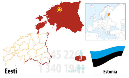 Estoniaのイラスト素材