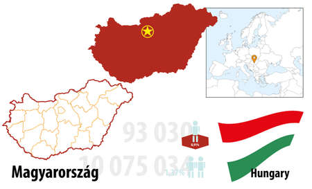 Hungaryのイラスト素材