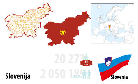 Sloveniaのイラスト素材