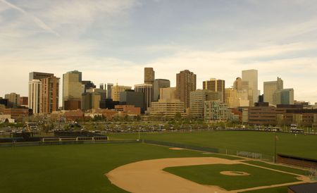 Downtown Denverの写真素材