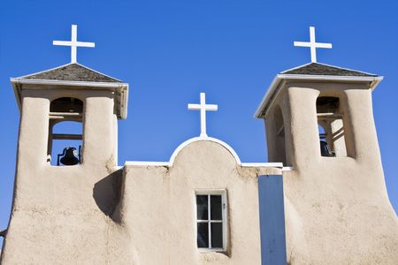 Church in Taos, New Mexicoの写真素材